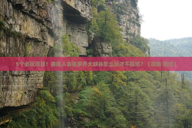 娄底去张家界大峡谷哪里玩