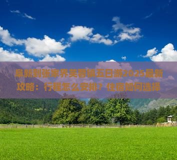 阜新到张家界芙蓉镇五日游