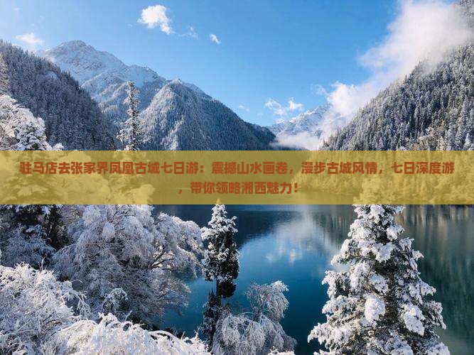 驻马店去张家界凤凰古城七日游