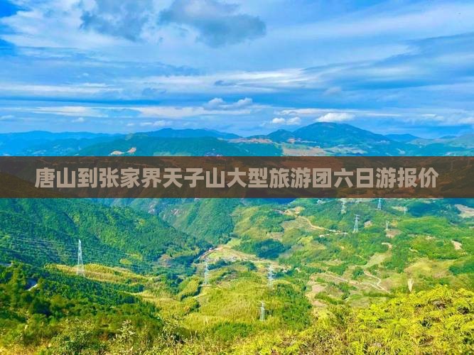 唐山到张家界天子山大型旅游团