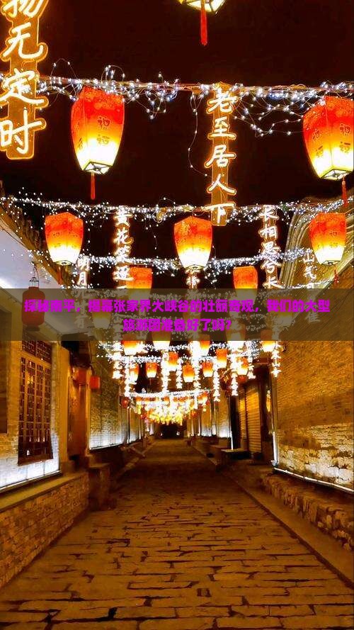 南平到张家界大峡谷大型旅游团