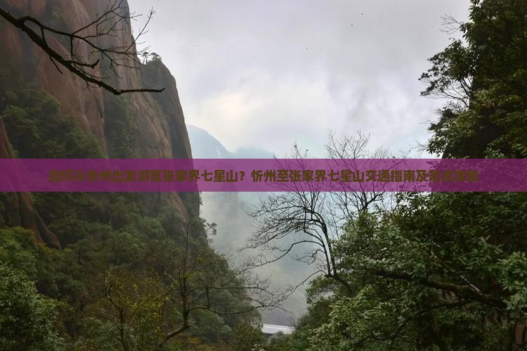 忻州到张家界七星山景点