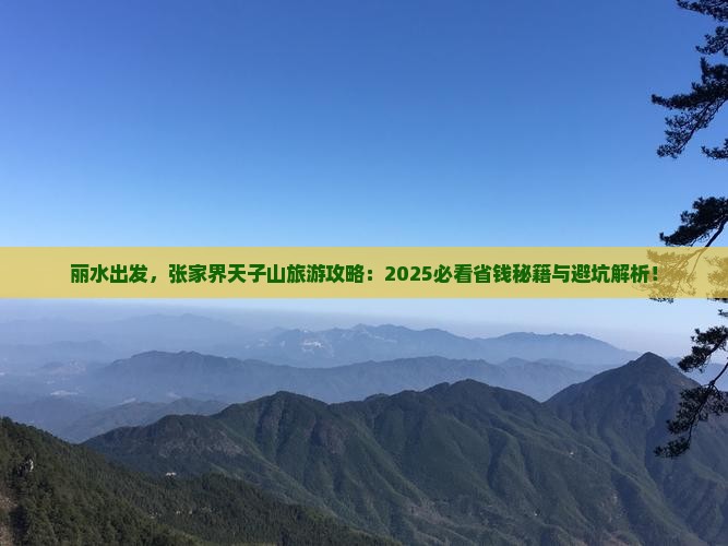 丽水去张家界天子山旅游