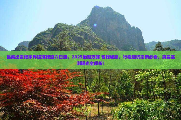 吕梁去张家界玻璃栈道六日游
