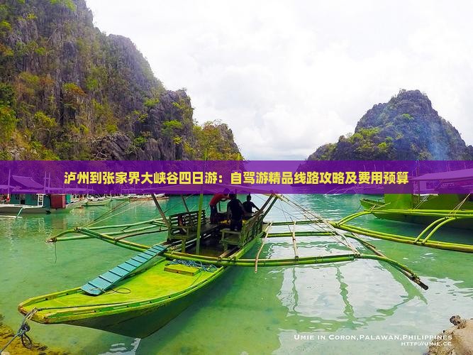 泸州到张家界大峡谷四日游
