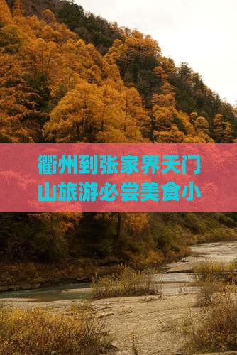 衢州到张家界天门山旅游小吃
