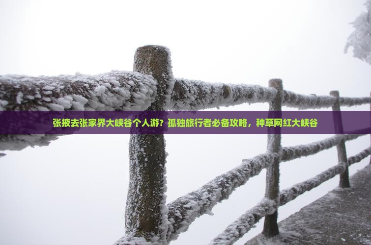 张掖去张家界大峡谷个人游