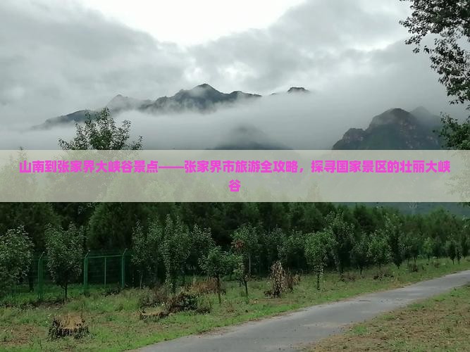 山南到张家界大峡谷景点