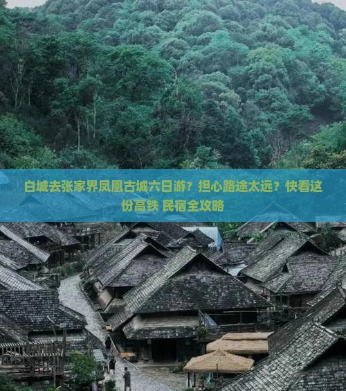 白城去张家界凤凰古城六日游