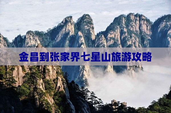 金昌到张家界七星山大型旅游团