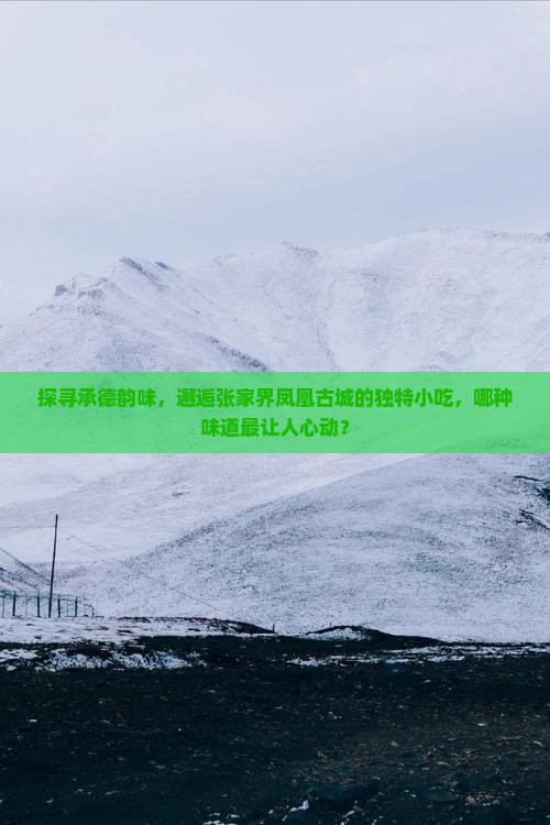 承德到张家界凤凰古城旅游小吃