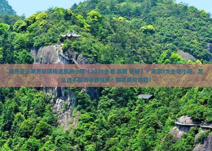 南充去张家界玻璃栈道旅游小吃