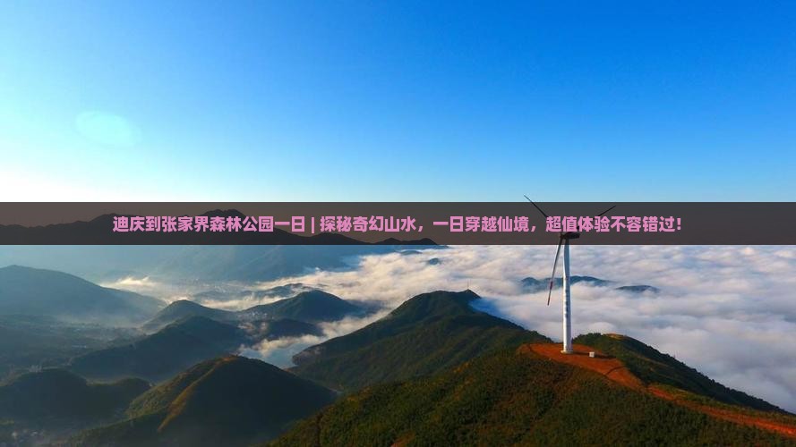 迪庆到张家界森林公园一日