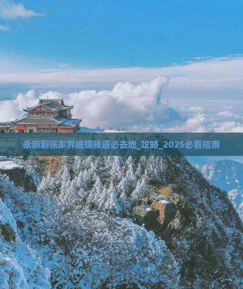 永新到张家界玻璃栈道必去地