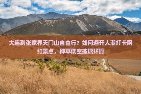 大连到张家界天门山自由行