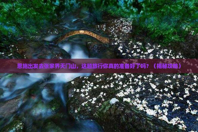 恩施去张家界天门山旅行社