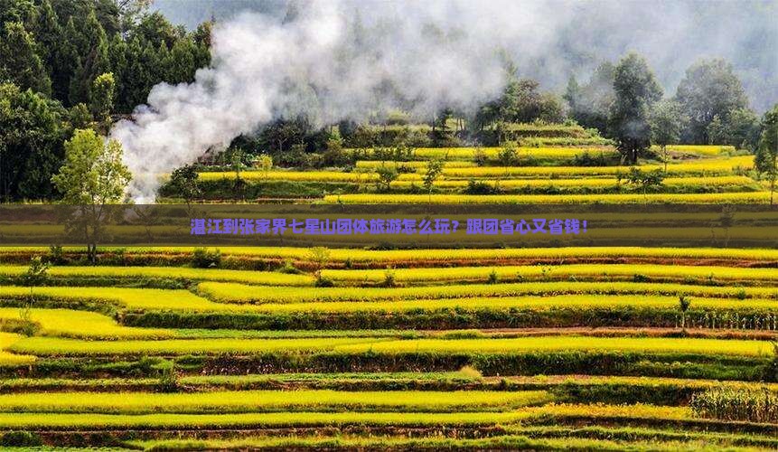 湛江到张家界七星山团体旅游