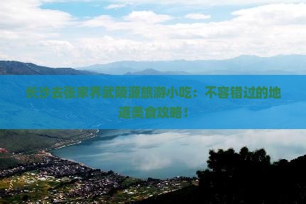 长沙去张家界武陵源旅游小吃