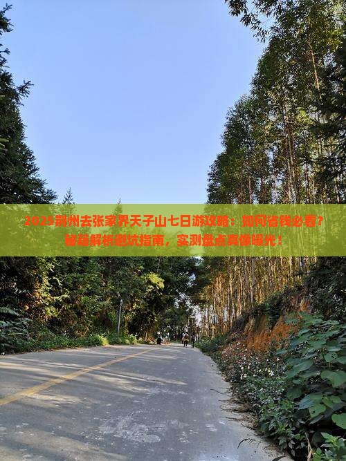 荆州去张家界天子山七日游