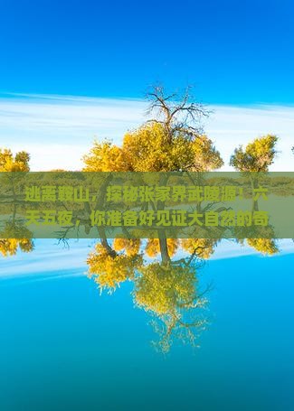 鞍山去张家界武陵源六日游
