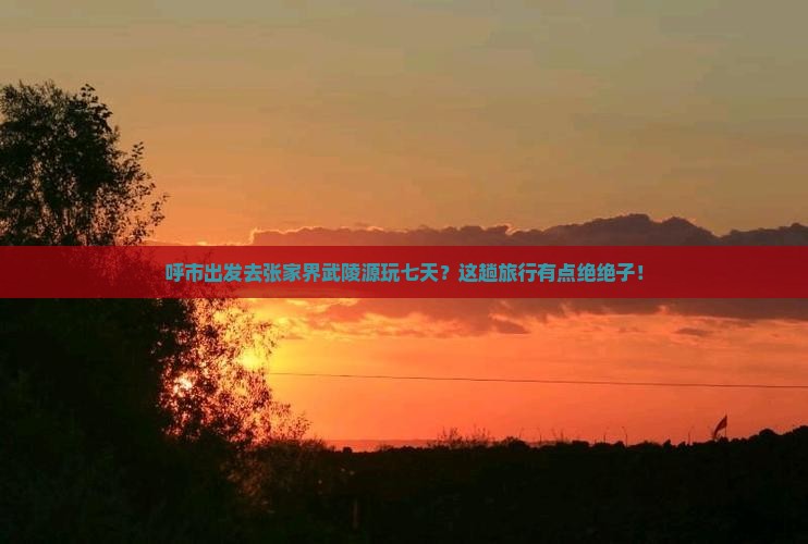 呼和浩特到张家界武陵源七日游