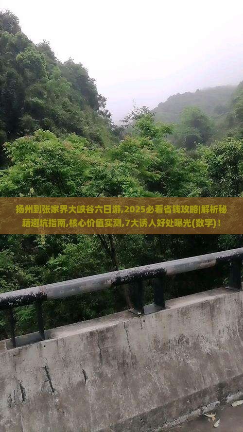扬州到张家界大峡谷六日游