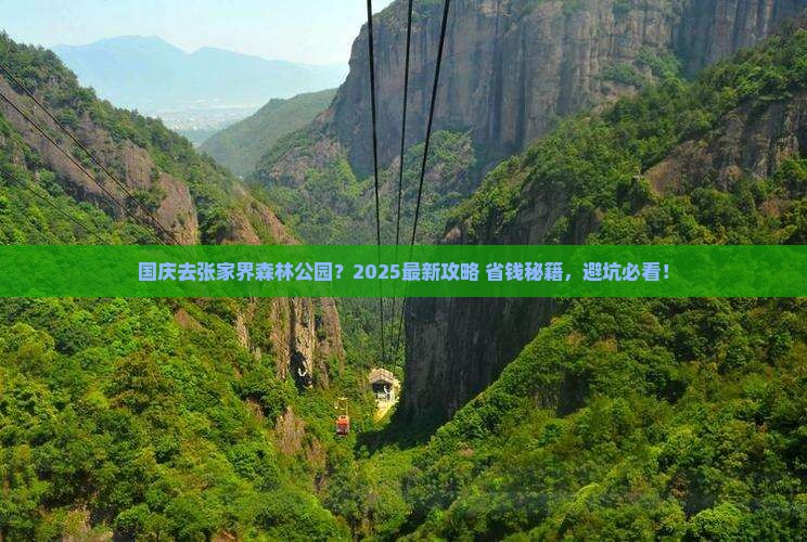 国庆节去张家界森林公园旅游