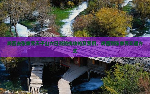 鸡西去张家界天子山六日游