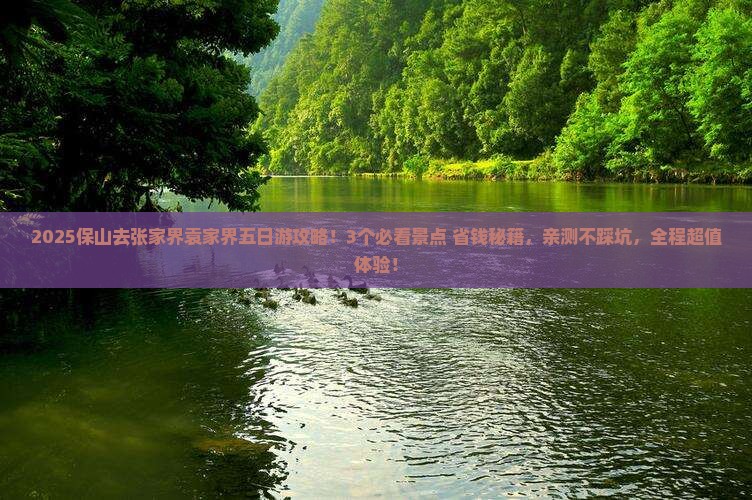 保山去张家界袁家界五日游