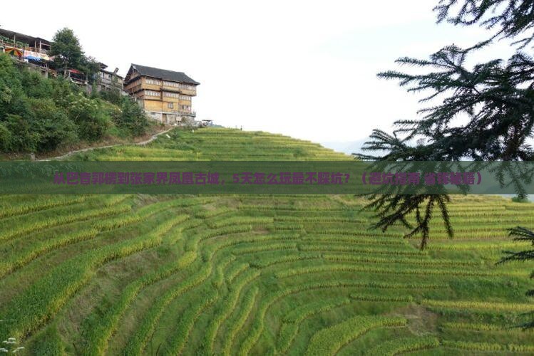 巴音郭楞到张家界凤凰古城旅游