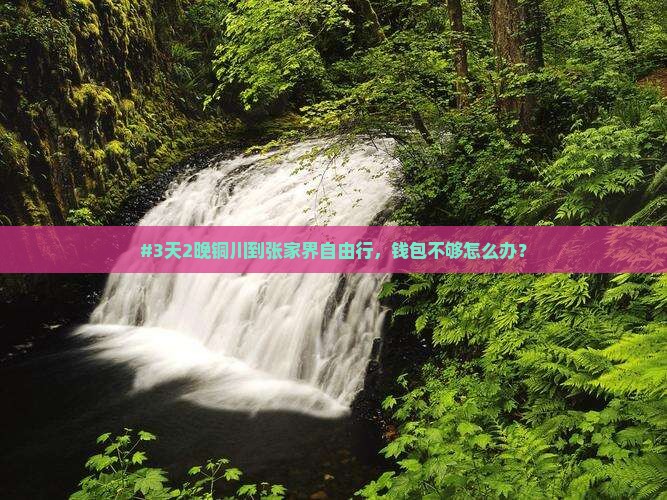 铜川去张家界自由行