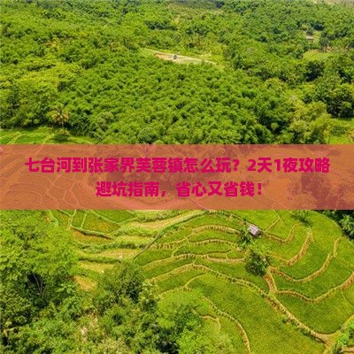 七台河到张家界芙蓉镇门票
