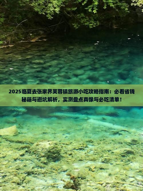 临夏去张家界芙蓉镇旅游小吃