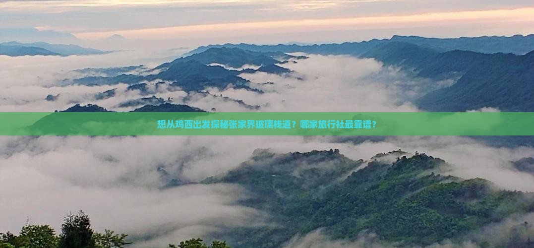 鸡西去张家界玻璃栈道旅行社