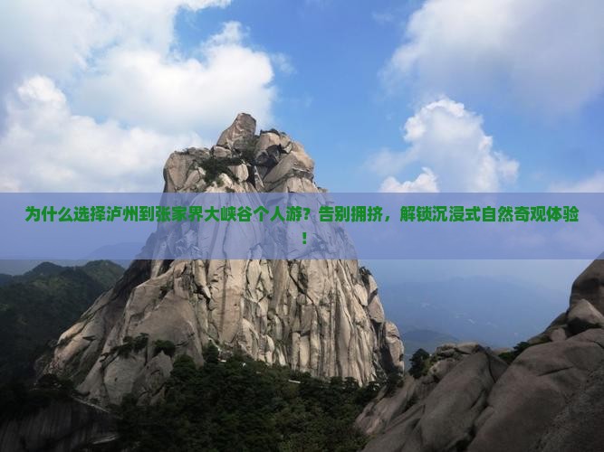 泸州到张家界大峡谷个人游