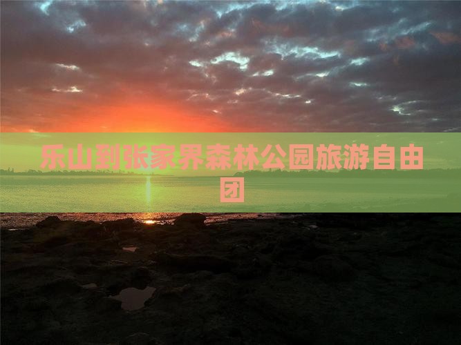 乐山到张家界森林公园自由团