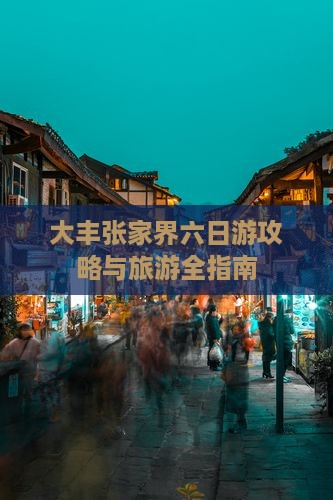 大丰去张家界六日游
