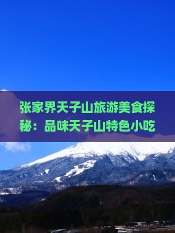 春节到张家界天子山旅游小吃