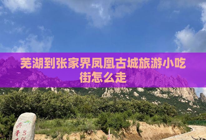 芜湖到张家界凤凰古城旅游小吃