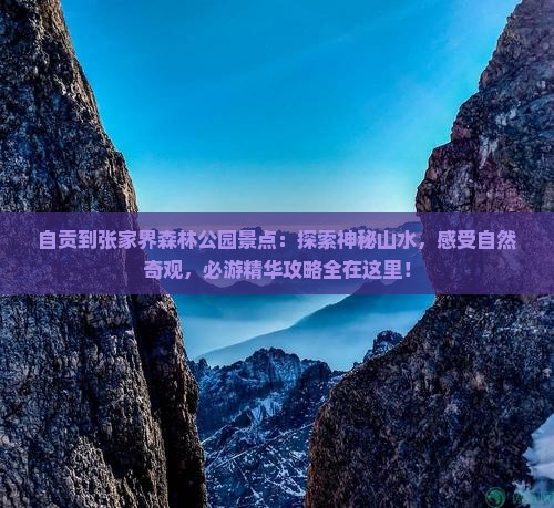 自贡到张家界森林公园景点