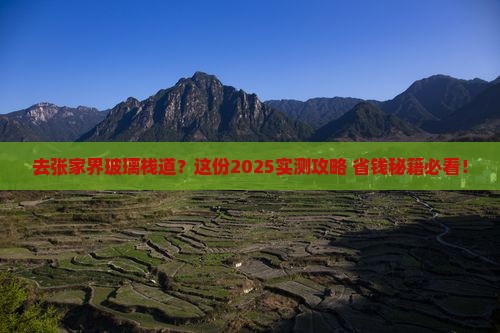 中秋节去张家界玻璃栈道自由团