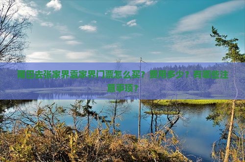 莆田去张家界袁家界门票