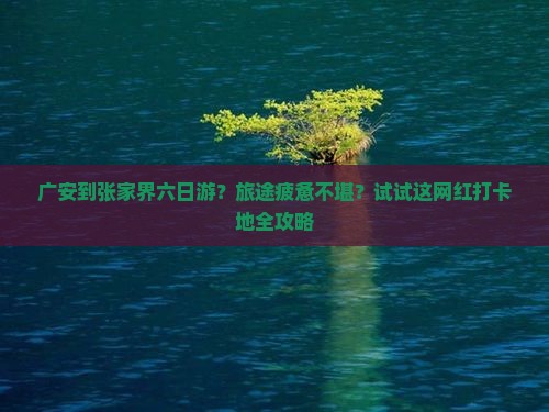 广安到张家界六日游