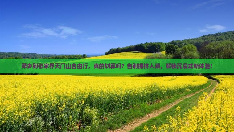 萍乡到张家界天门山自由行