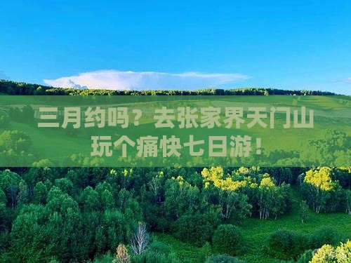 三月去张家界天门山七日游