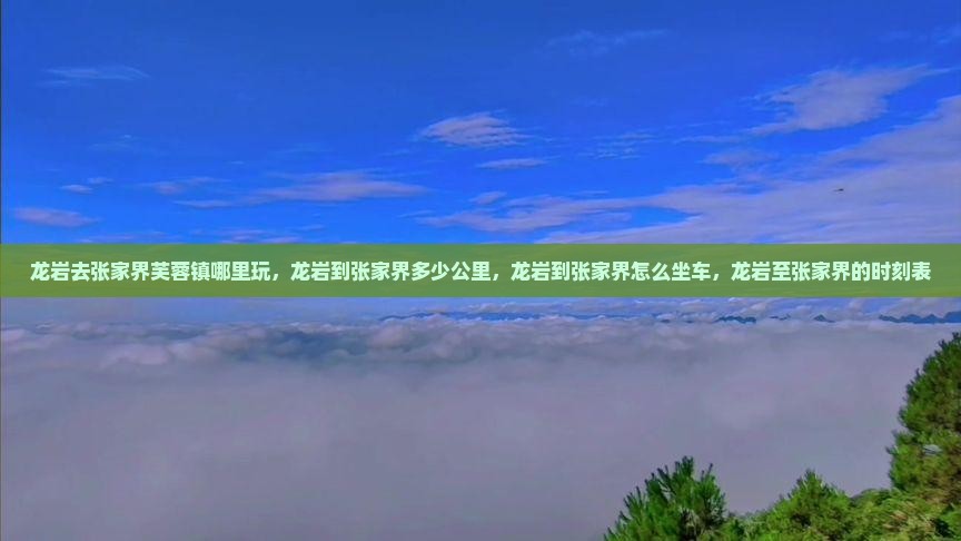龙岩去张家界芙蓉镇哪里玩