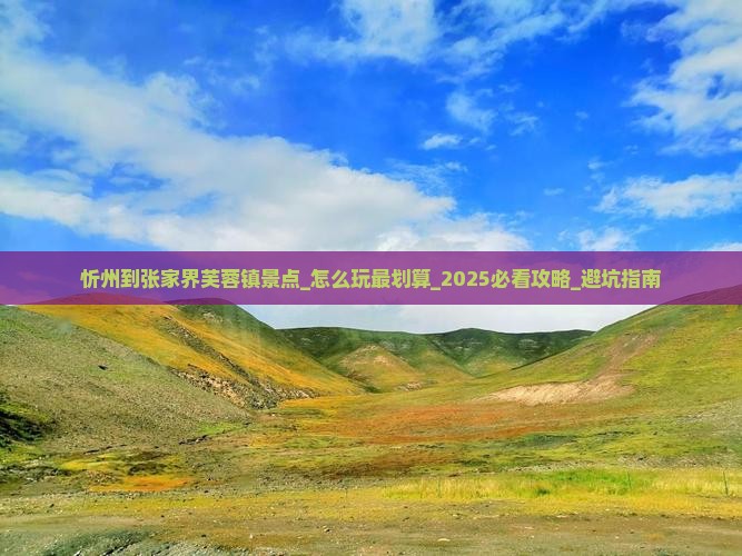 忻州到张家界芙蓉镇景点