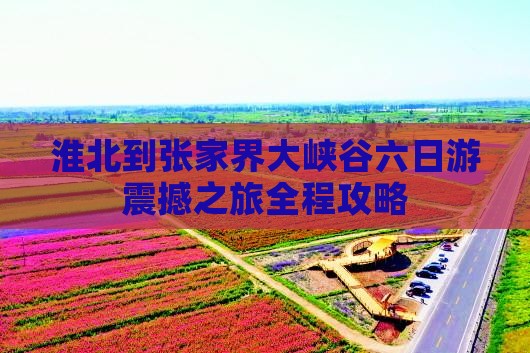 淮北到张家界大峡谷六日游