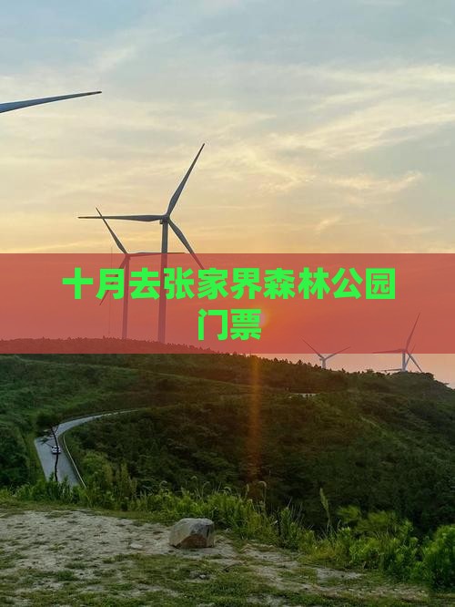 十月去张家界森林公园门票