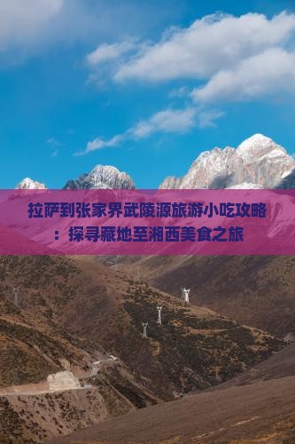 拉萨到张家界武陵源旅游小吃攻略：探寻藏地至湘西美食之旅